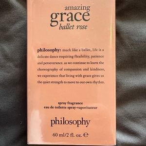 Philosophy Amazing Grace Ballet Rose spray fragrance 2oz